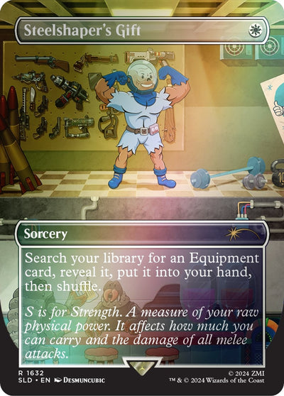 Steelshaper's Gift (Rainbow Foil) (1632) (Secret Lair Drop Series)