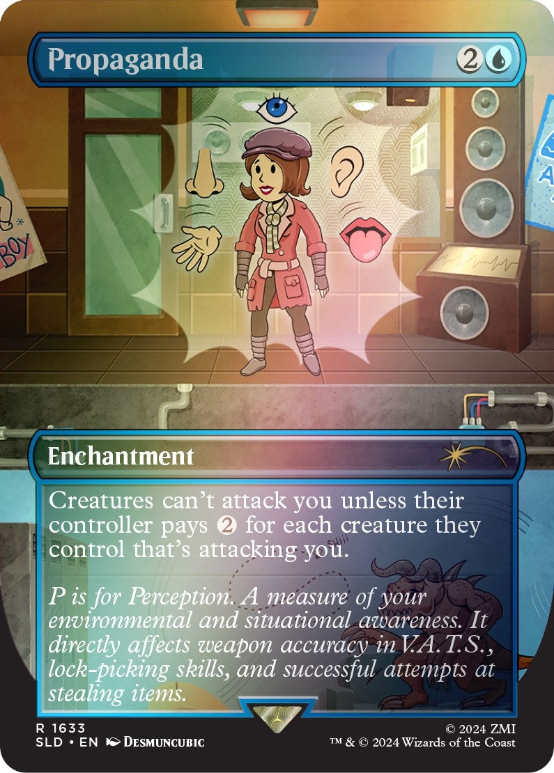 Propaganda (1633) (Rainbow Foil) (1633) (Secret Lair Drop Series)
