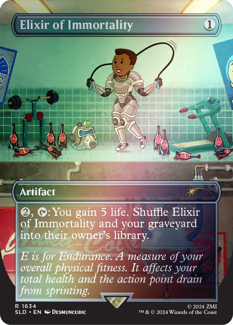 Elixir of Immortality (Rainbow Foil) (1634) (Secret Lair Drop Series)