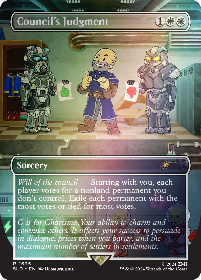 Council's Judgment (Rainbow Foil) (1635) (Secret Lair Drop Series)