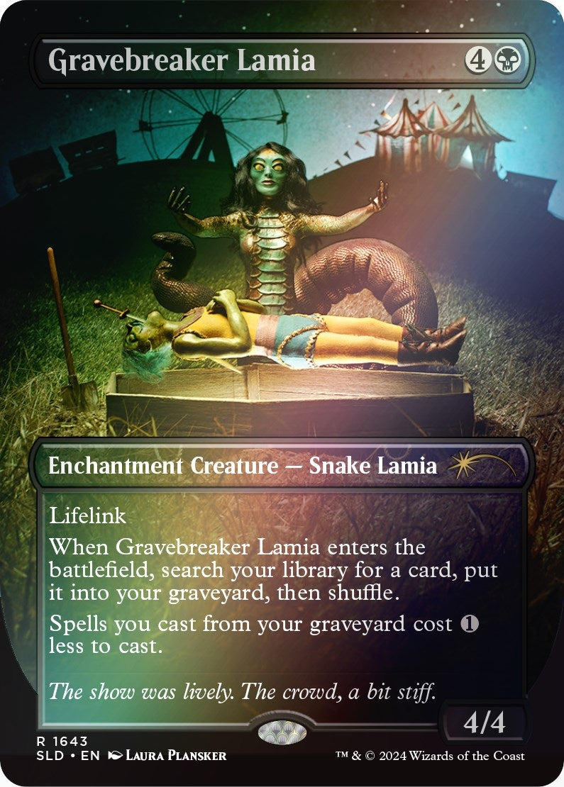 Gravebreaker Lamia (Rainbow Foil) (1643) (Secret Lair Drop Series)