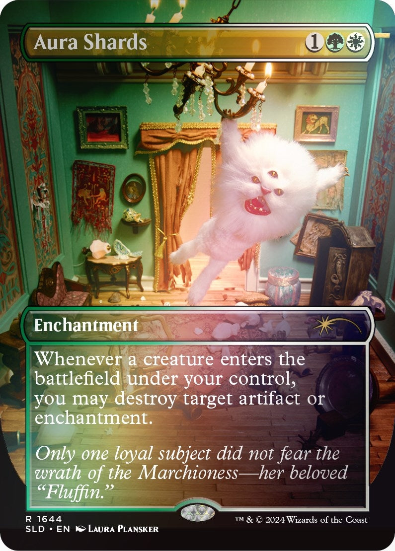 Aura Shards (Rainbow Foil) (1644) (Secret Lair Drop Series)
