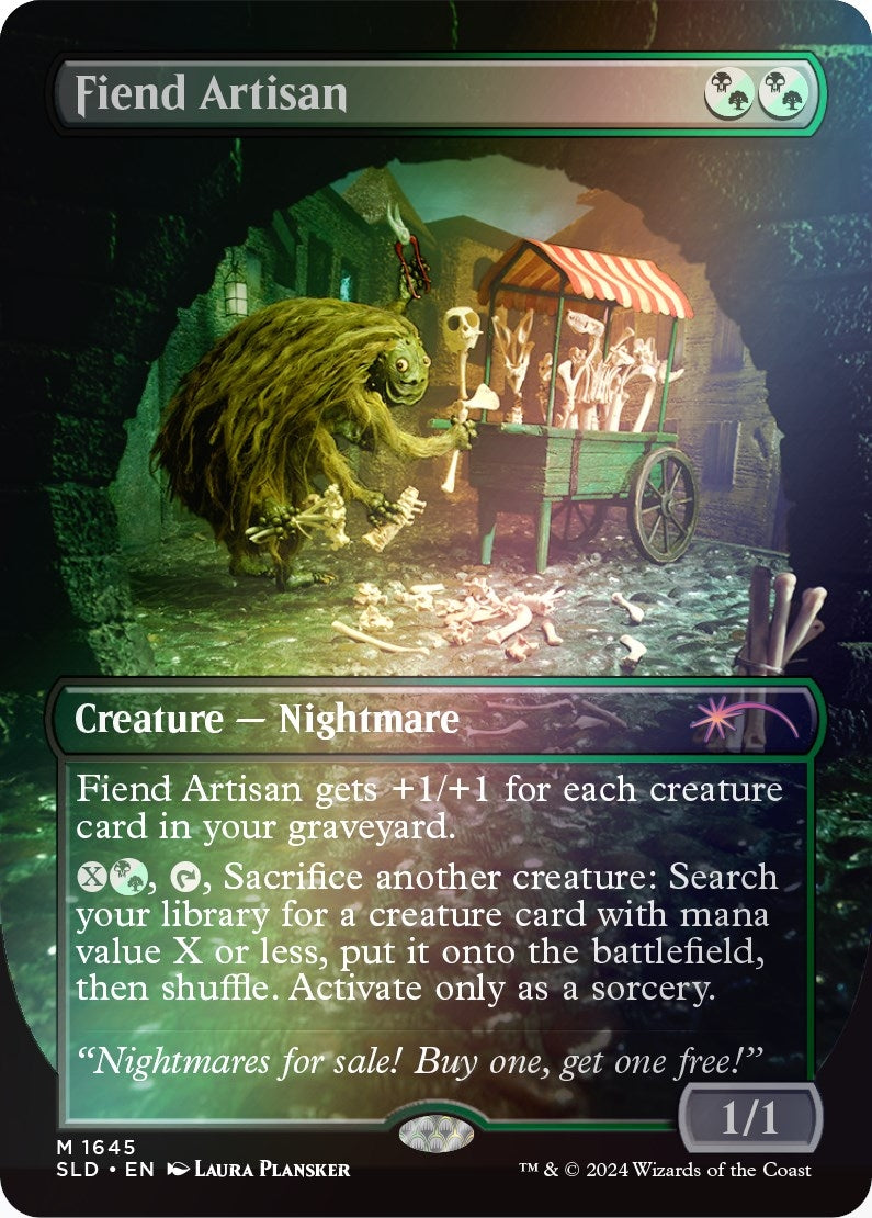 Fiend Artisan (Rainbow Foil) (1645) (Secret Lair Drop Series)