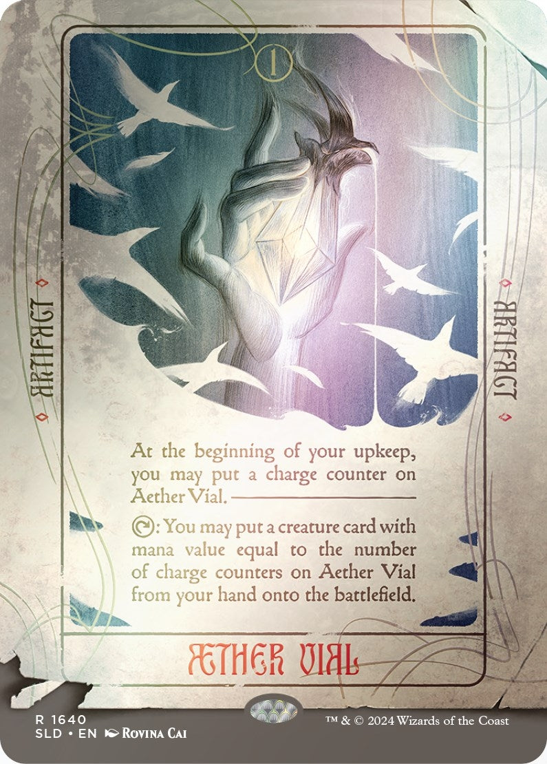 Aether Vial (Rainbow Foil) (1640) (Secret Lair Drop Series)