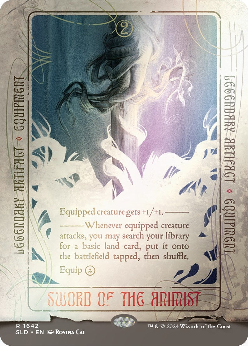 Sword of the Animist (Rainbow Foil) (1642) (Secret Lair Drop Series)