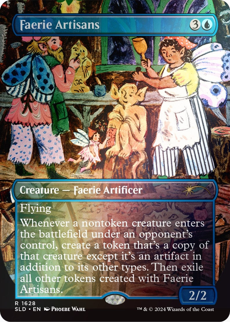 Faerie Artisans (Rainbow Foil) (1628) (Secret Lair Drop Series)