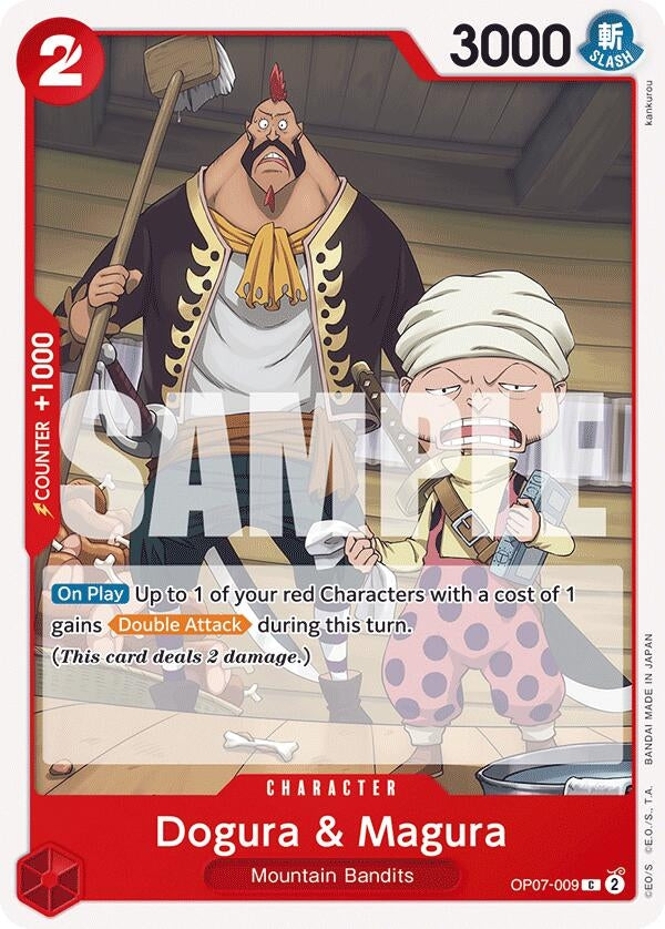 Image for Dogura & Magura (OP07-009) (500 Years in the Future) - One Piece Card Game