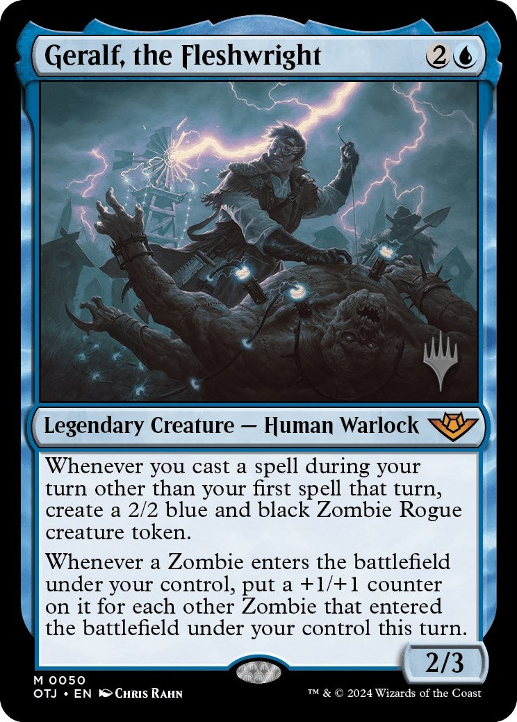 Geralf, the Fleshwright (50) (Promo Pack: Outlaws of Thunder Junction)