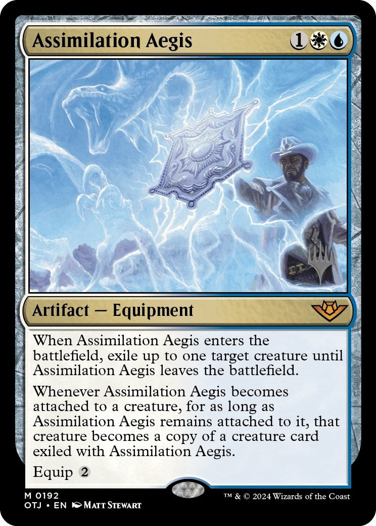 Assimilation Aegis (192) (Promo Pack: Outlaws of Thunder Junction)