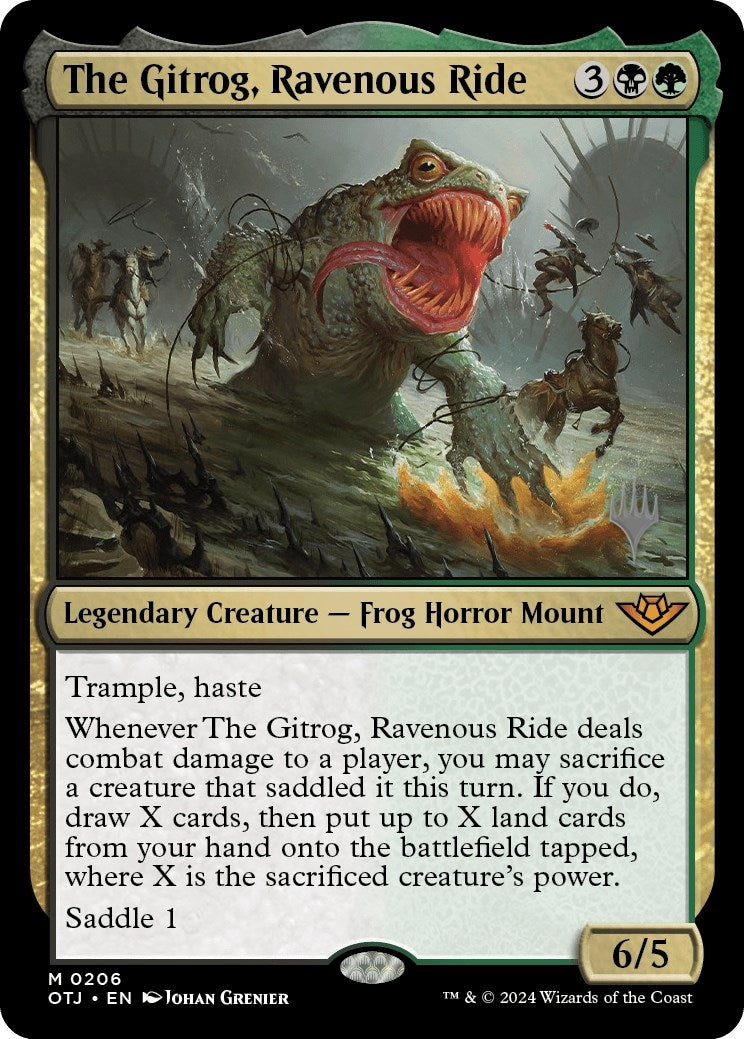The Gitrog, Ravenous Ride (206) (Promo Pack: Outlaws of Thunder Junction)