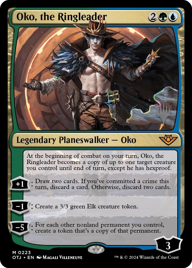 Oko, the Ringleader (223) (Promo Pack: Outlaws of Thunder Junction)