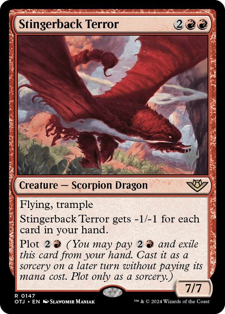 Stingerback Terror (147) (Promo Pack: Outlaws of Thunder Junction)