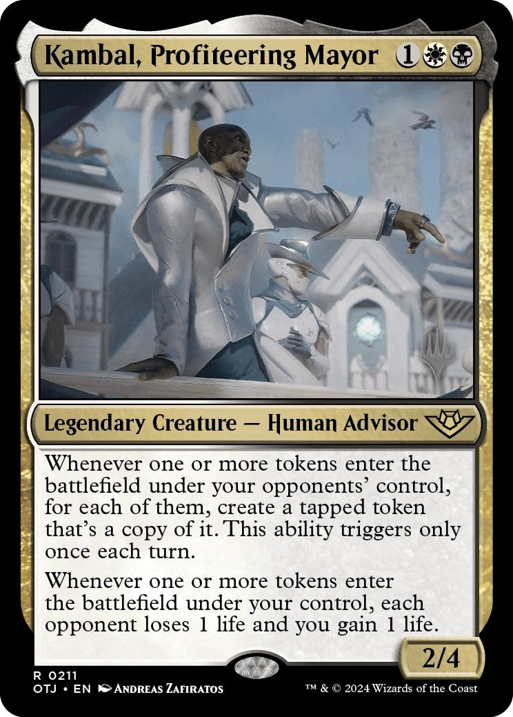 Kambal, Profiteering Mayor (211) (Promo Pack: Outlaws of Thunder Junction)