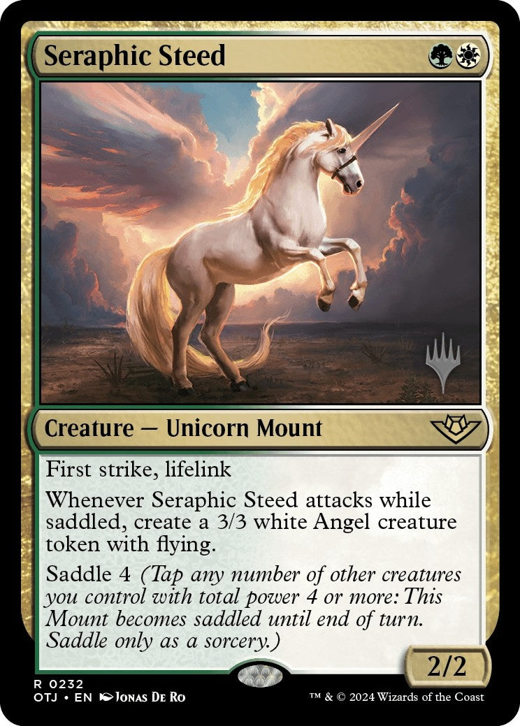 Seraphic Steed (232) (Promo Pack: Outlaws of Thunder Junction)