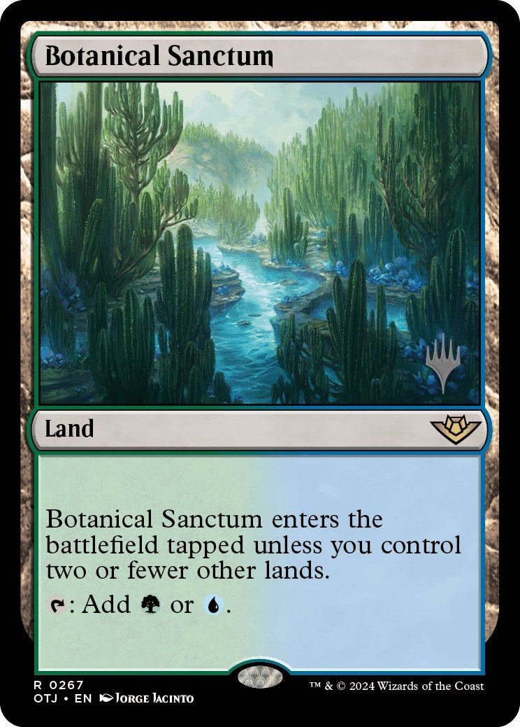 Botanical Sanctum (267) (Promo Pack: Outlaws of Thunder Junction)