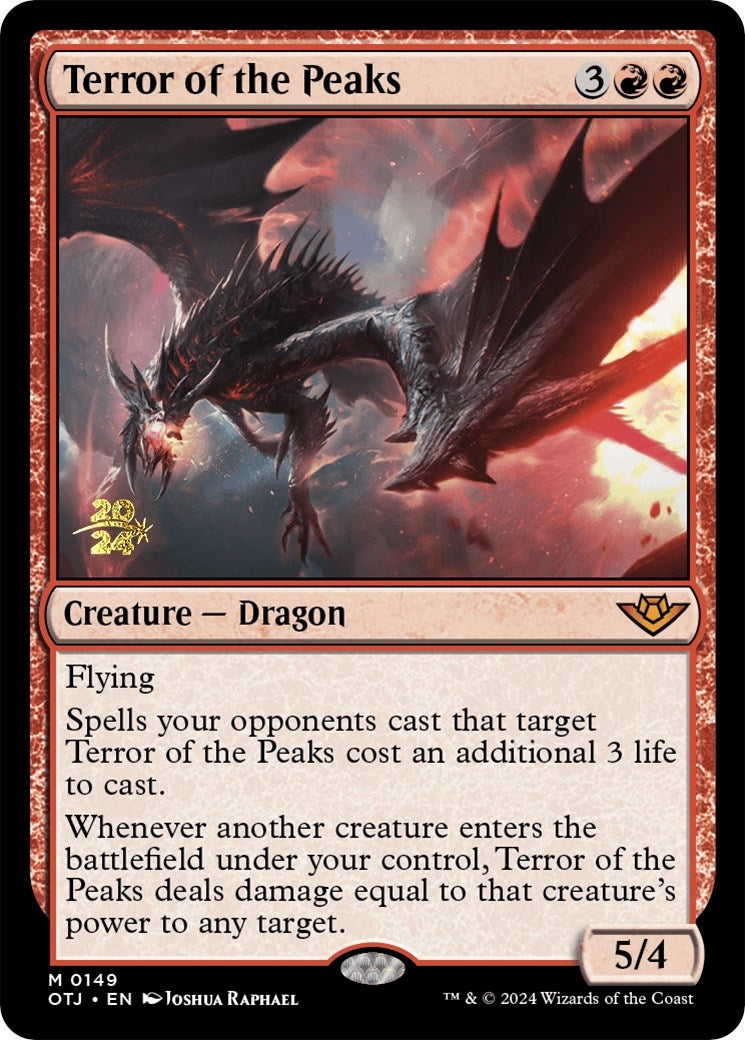 Terror of the Peaks (OTJ) (149) (Prerelease Cards)