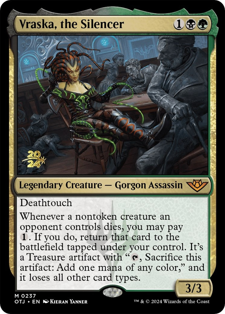 Vraska, the Silencer (237) (Prerelease Cards)