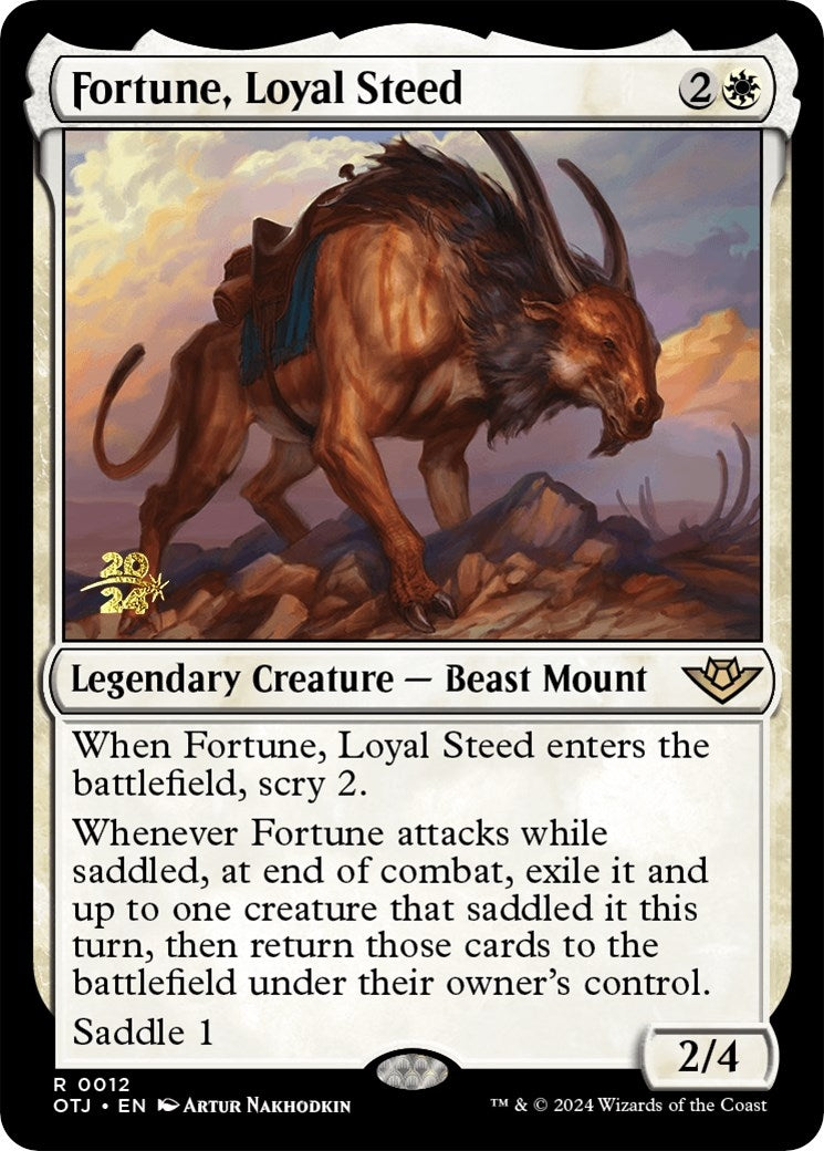 Fortune, Loyal Steed (12) (Prerelease Cards)