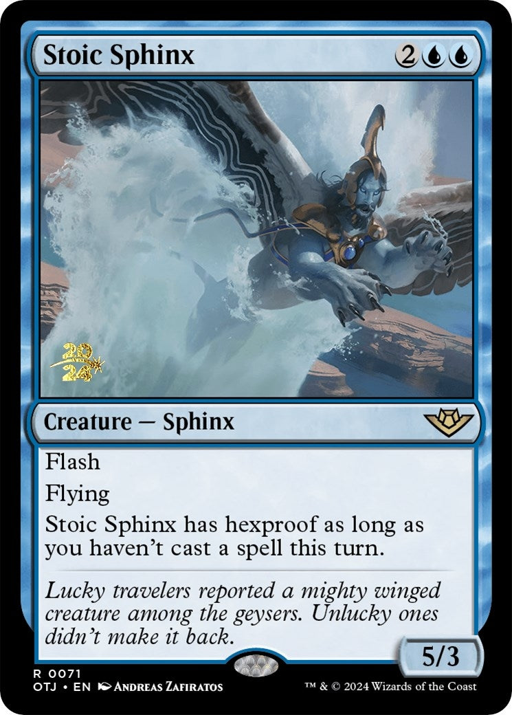 Stoic Sphinx (71) (Prerelease Cards)