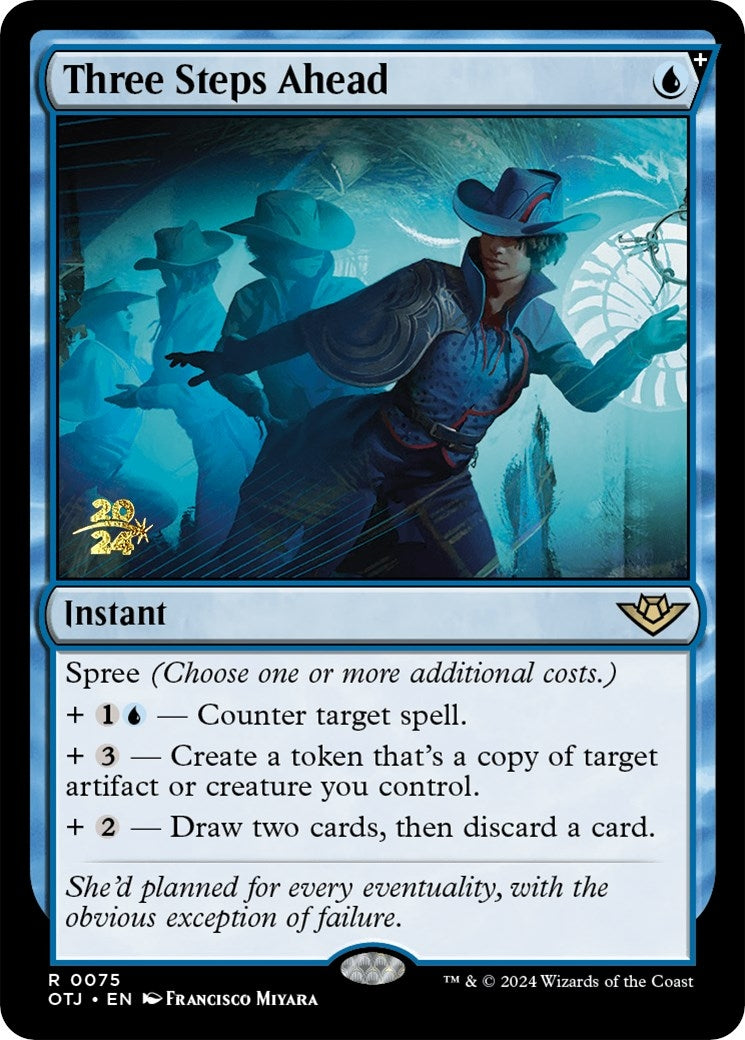 Three Steps Ahead (75) (Prerelease Cards)