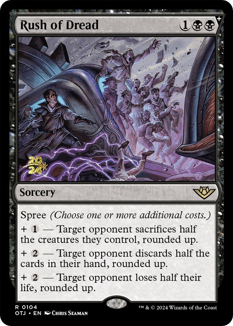 Rush of Dread (104) (Prerelease Cards)