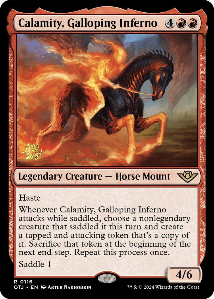 Calamity, Galloping Inferno (116) (Prerelease Cards)