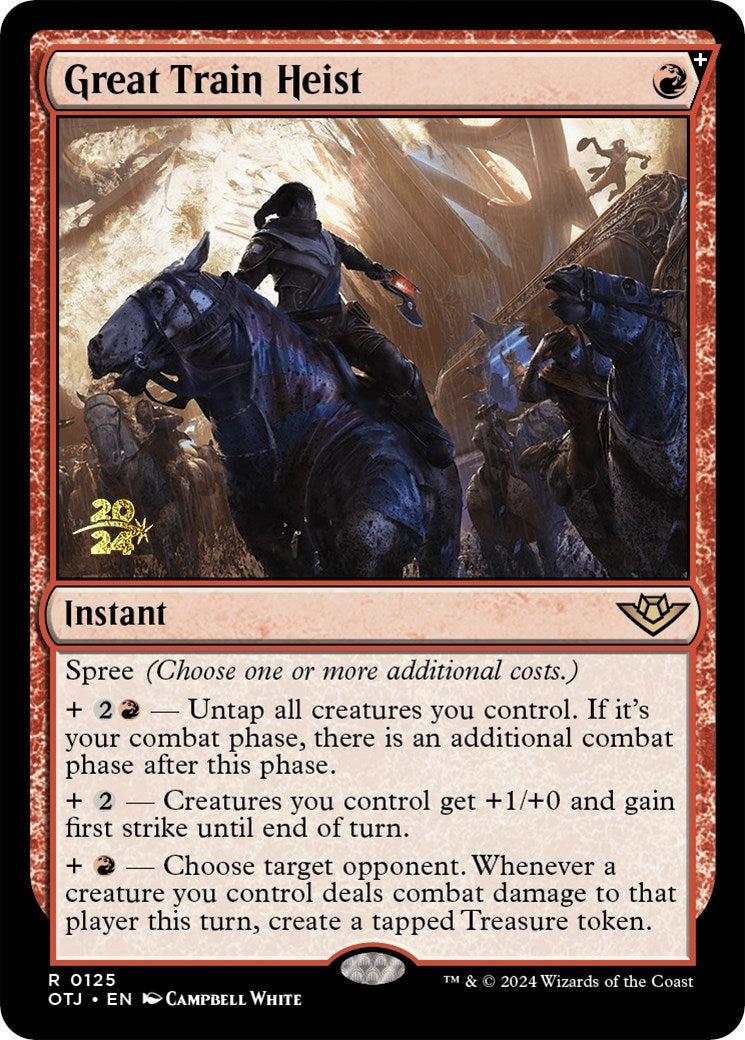 Great Train Heist (125) (Prerelease Cards)