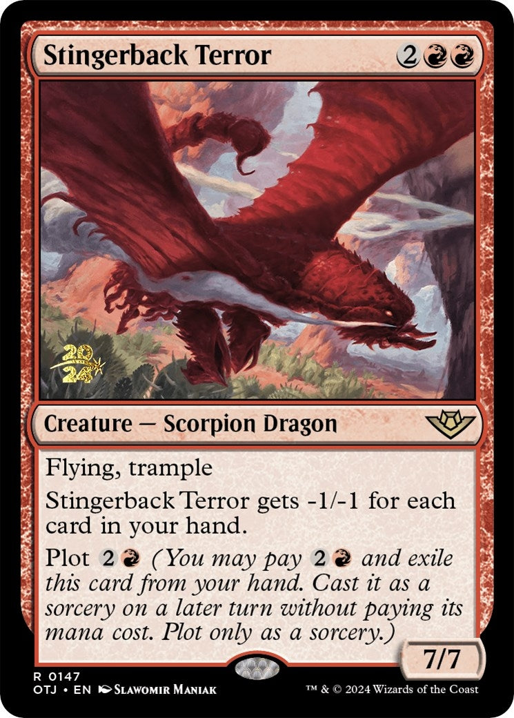 Stingerback Terror (147) (Prerelease Cards)