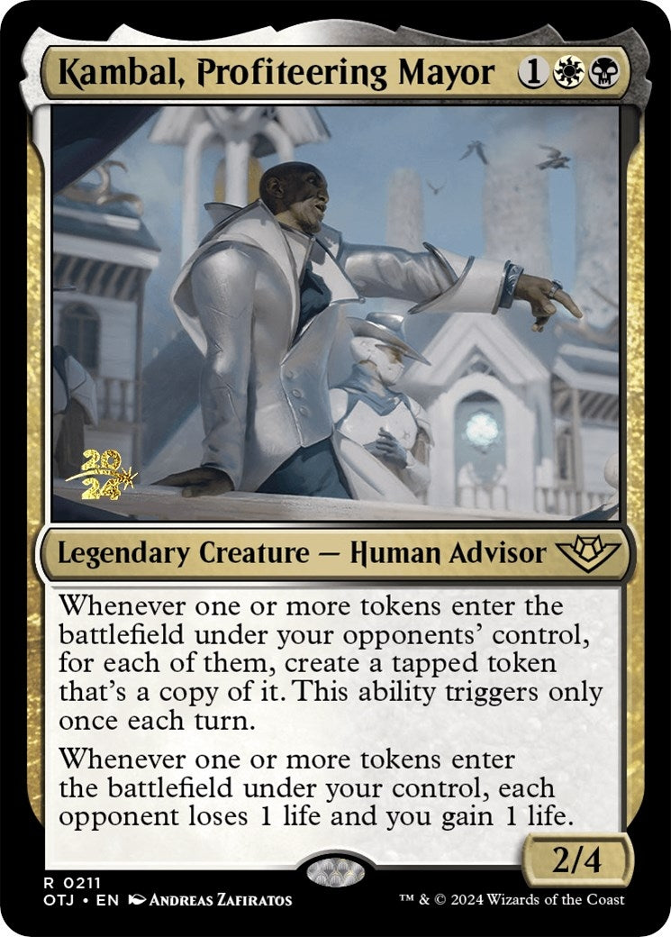 Kambal, Profiteering Mayor (211) (Prerelease Cards)