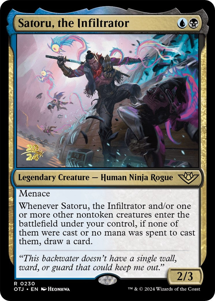 Satoru, the Infiltrator (230) (Prerelease Cards)