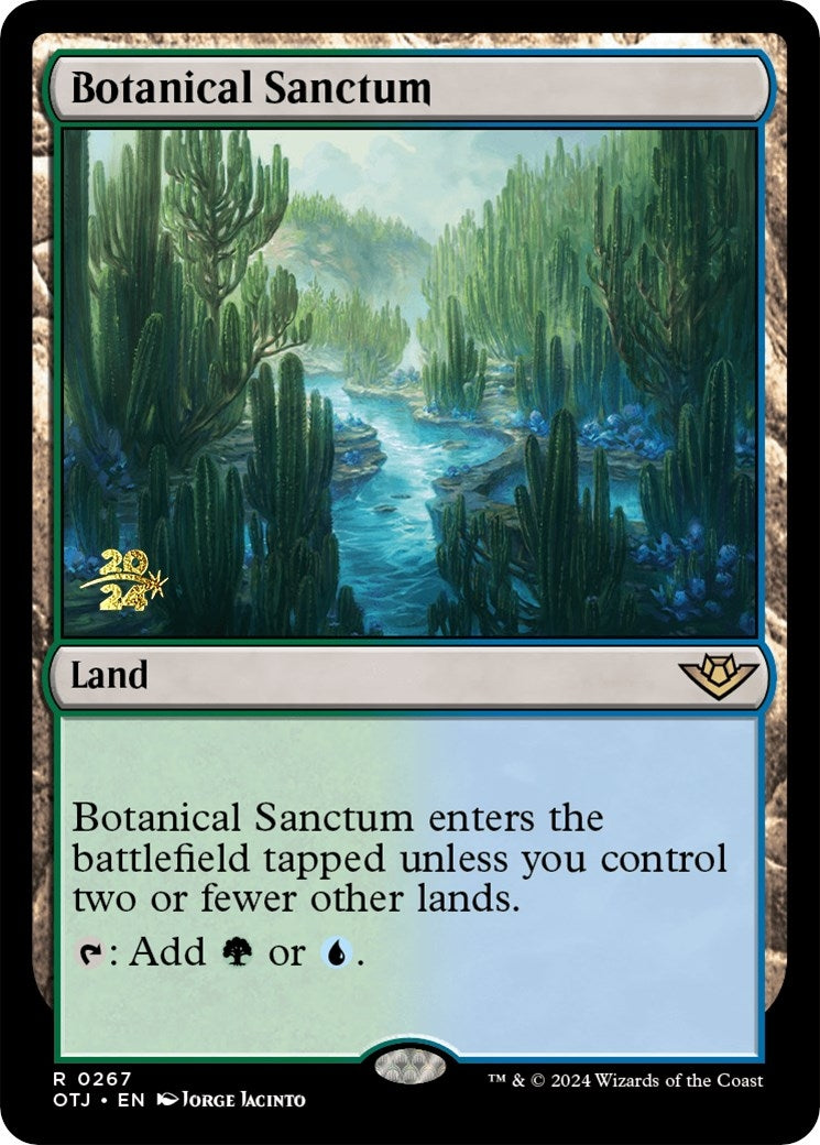Botanical Sanctum (OTJ) (267) (Prerelease Cards)