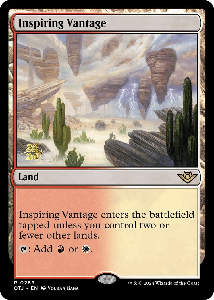 Inspiring Vantage (OTJ) (269) (Prerelease Cards)