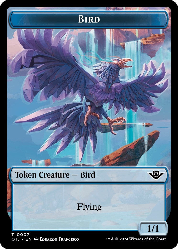 Bird Token (7) (Outlaws of Thunder Junction)
