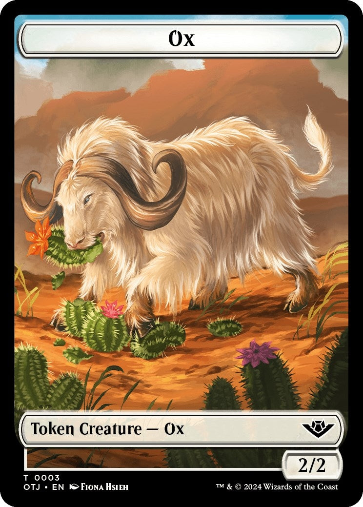 Ox Token (3) (Outlaws of Thunder Junction)