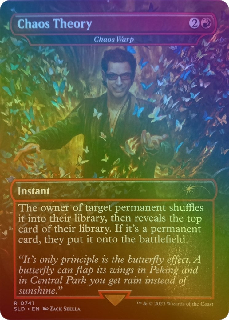 Chaos Theory - Chaos Warp (Rainbow Foil) (741) (Secret Lair Drop Series)