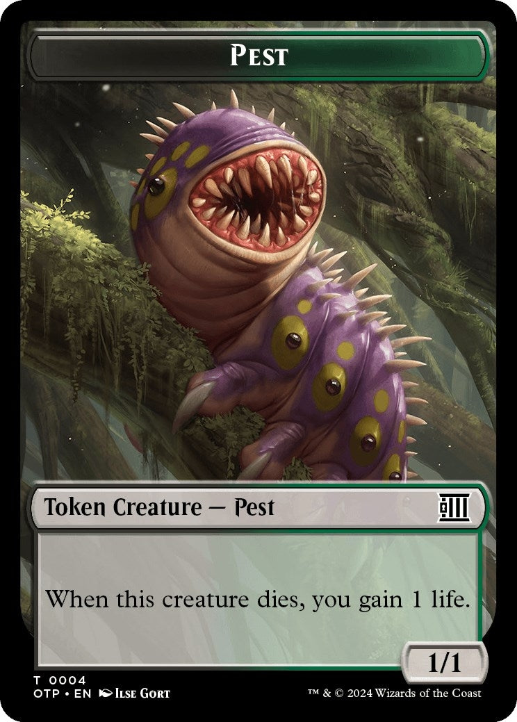 Pest Token (4) (Outlaws of Thunder Junction: Breaking News)