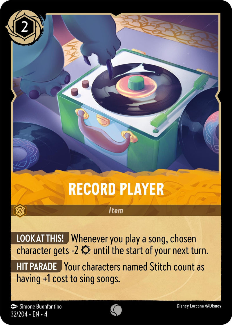 Record Player (32/204) (Ursula's Return)