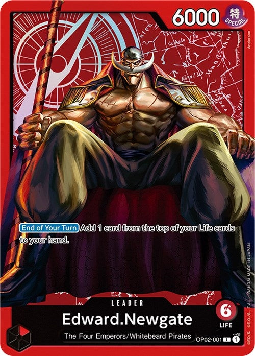 Image for Edward.Newgate (Special Goods Set -Former Four Emperors-) (OP02-001) (One Piece Promotion Cards) - One Piece Card Game