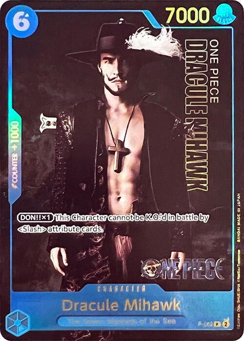 Image for Dracule Mihawk (Premium Card Collection -Live Action Edition-) (P-052) (One Piece Promotion Cards) - One Piece Card Game