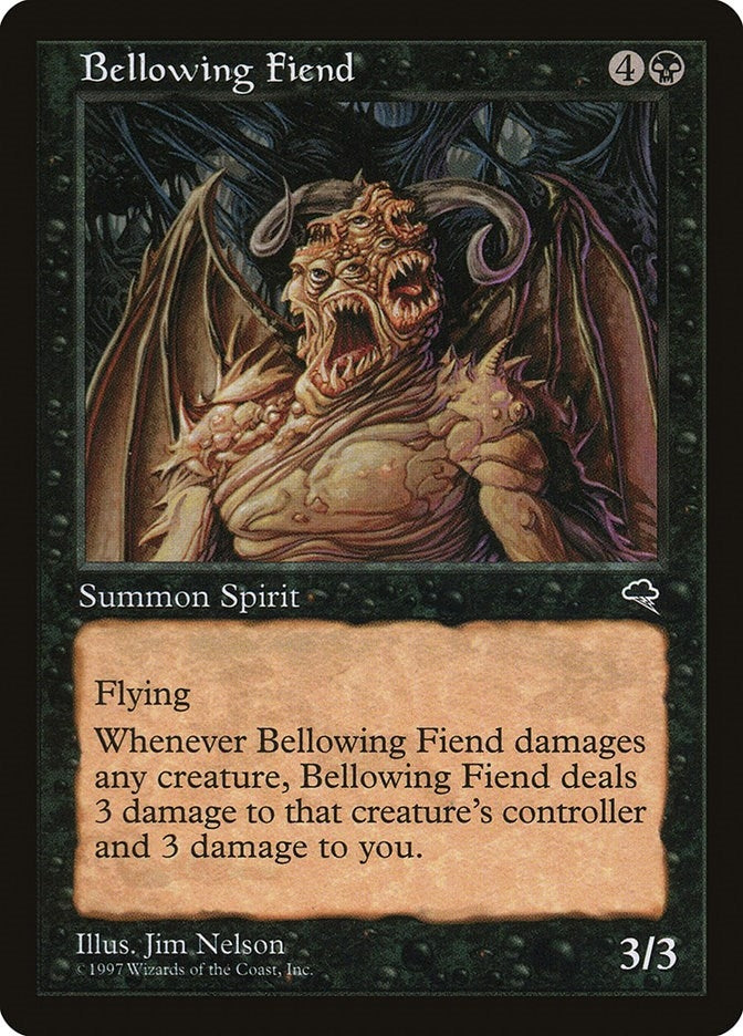 Bellowing Fiend (108) (Tempest)