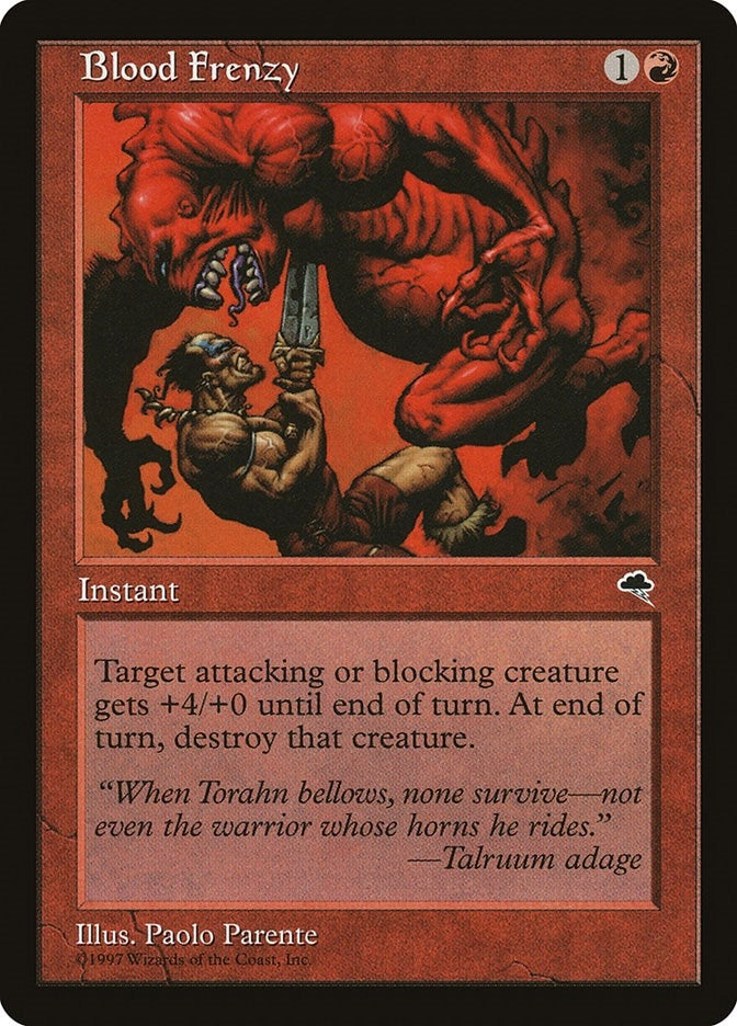 Blood Frenzy (164) (Tempest)
