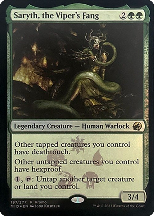 Saryth, the Viper's Fang (197) (Media Promos)