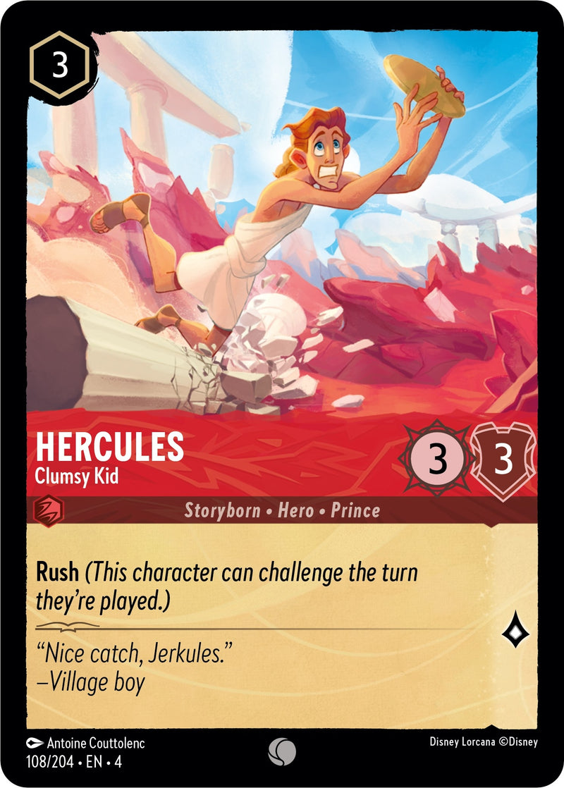 Hercules - Clumsy Kid (108/204) (Ursula's Return)