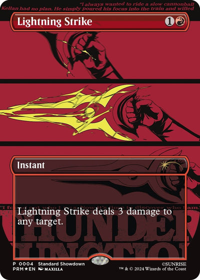 Lightning Strike (4) (Standard Showdown Promos)