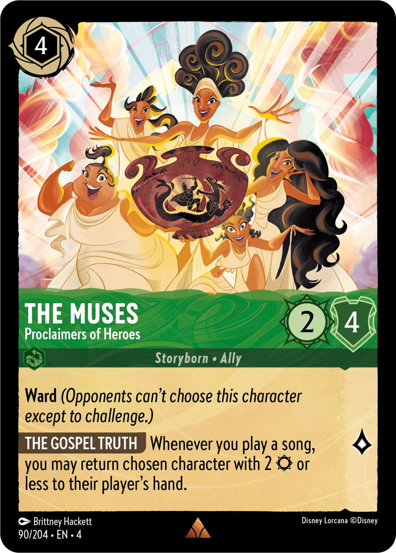 Image for The Muses - Proclaimers of Heroes (90/204) (Ursula's Return) - Disney Lorcana