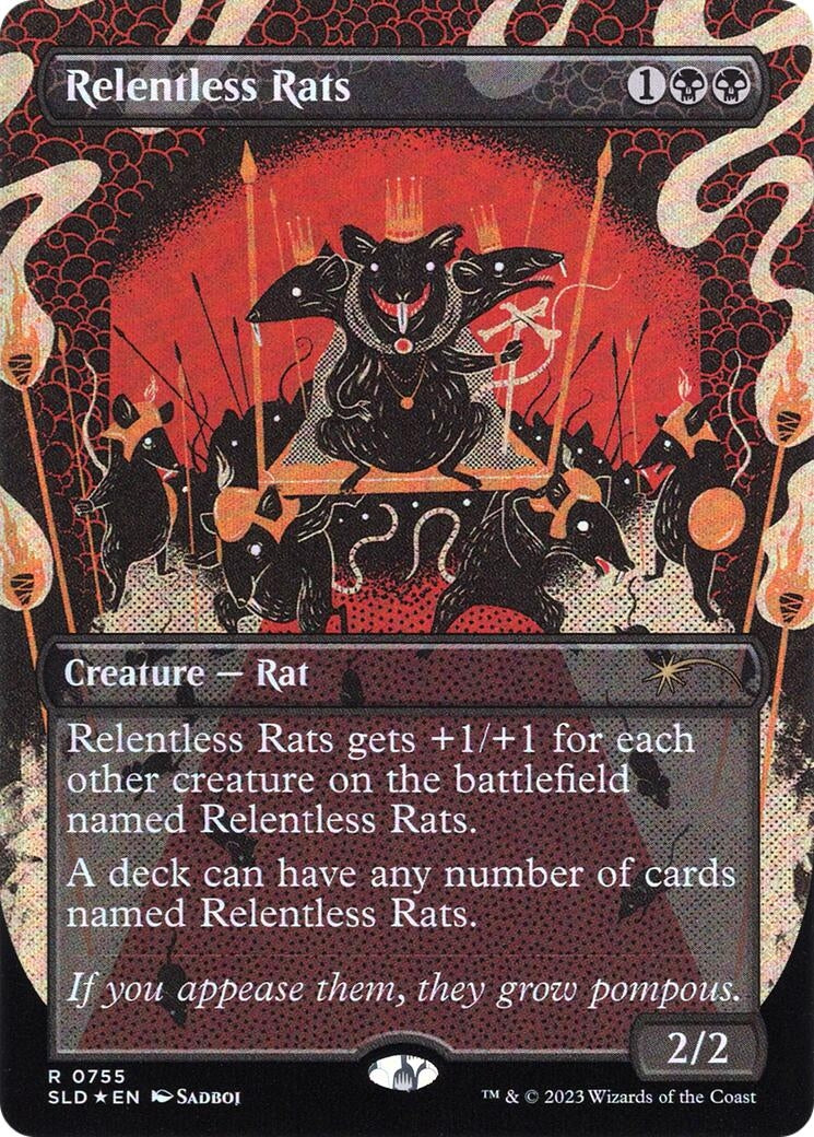 Relentless Rats (755) (755) (Secret Lair Drop Series)