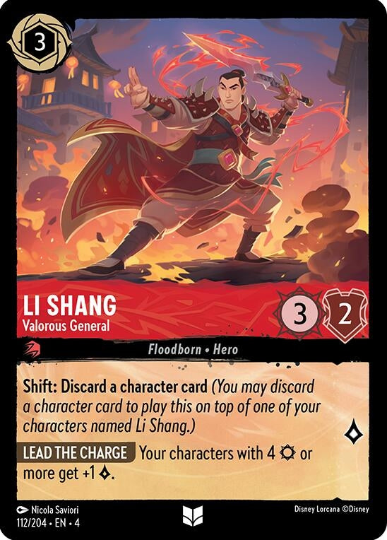 Li Shang - Valorous General (112/204) (Ursula's Return)