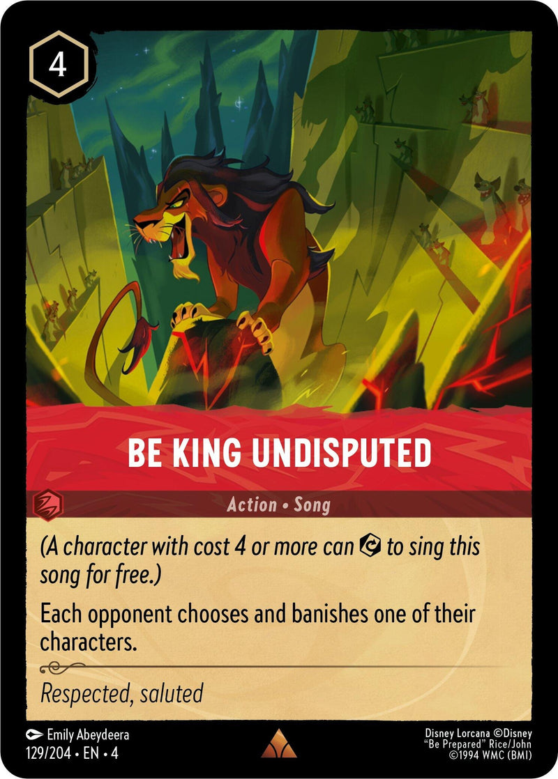 Be King Undisputed (129/204) (Ursula's Return)