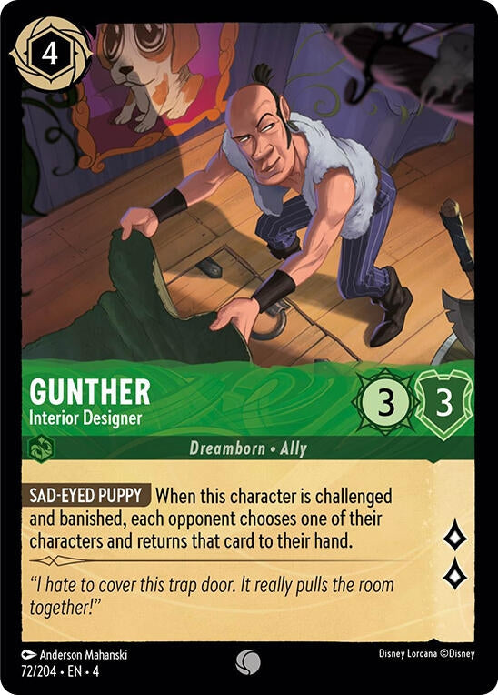 Gunther - Interior Designer (72/204) (Ursula's Return)