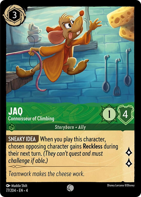 Jaq - Connoisseur of Climbing (77/204) (Ursula's Return)